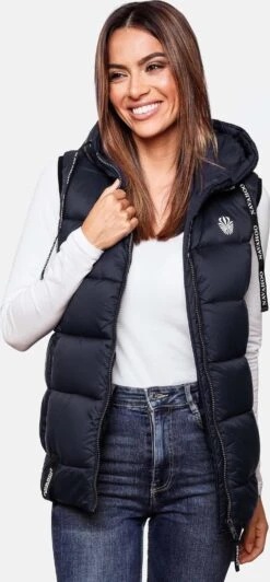 Navahoo Bodywarmers Bodywarmer Kassidy Dames Navy -Navahoo 4a10fb6a4875905c31eea5db3585a2ac