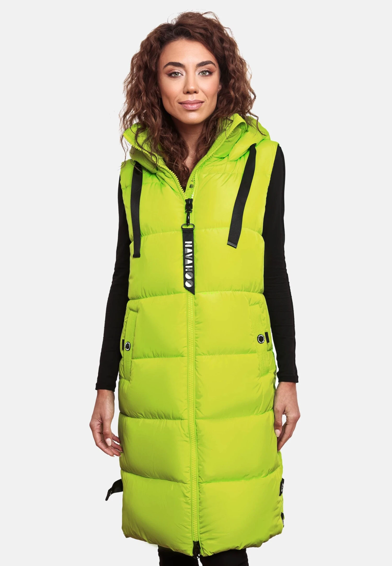 Navahoo Bodywarmers Bodywarmer Dames Groen / Neongroen 4 Navahoo Bodywarmers Bodywarmer Dames Groen / Neongroen - Afbeelding 4