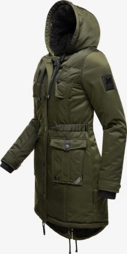 Navahoo Parkas Winterparka Luluna Dames Olijfgroen -Navahoo 4aa22921b9f227212a879d133e7074a7