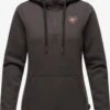 Navahoo Hoodies Sweatshirt Zauberelfe Dames Donkergrijs