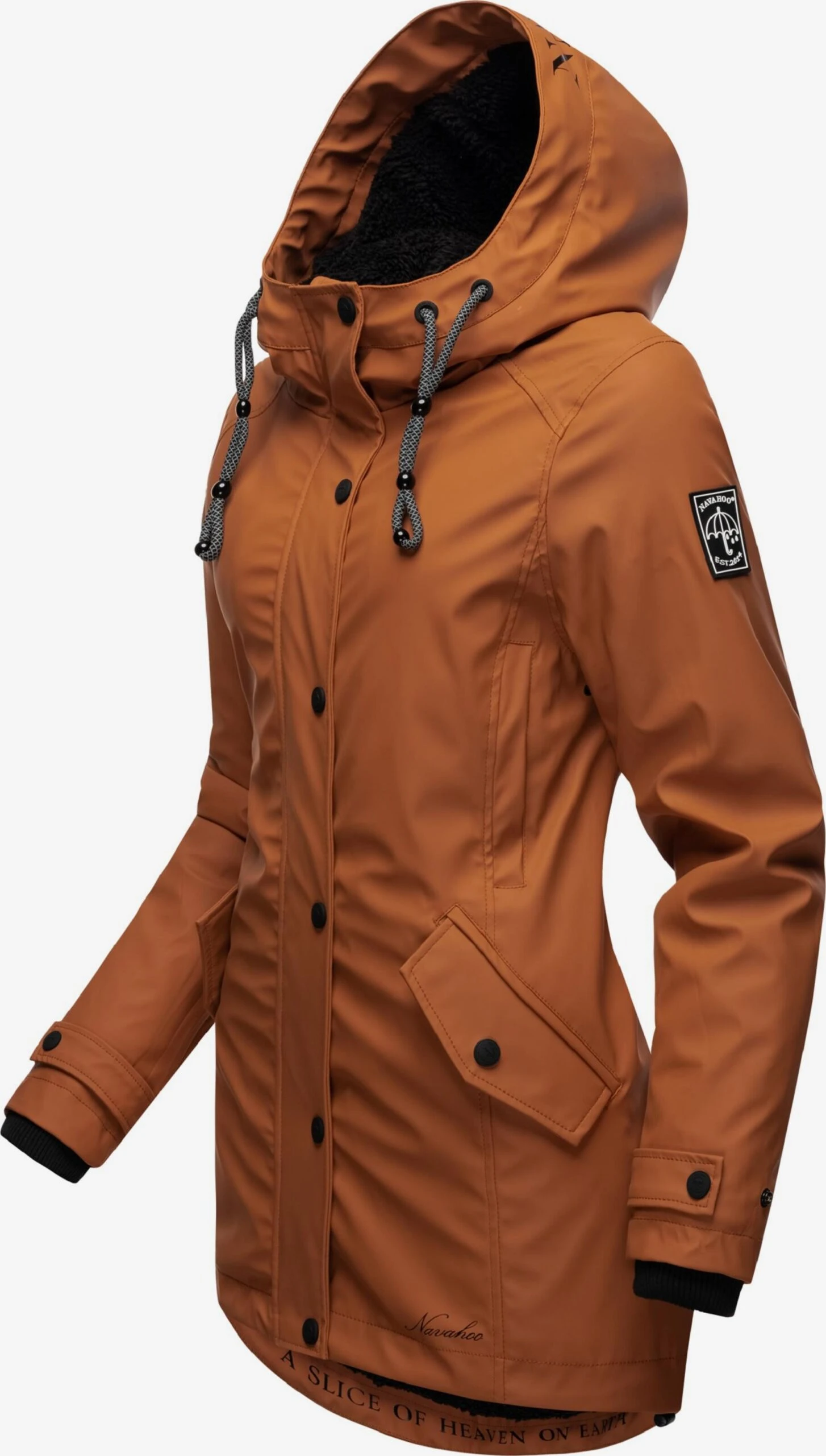 Navahoo Winterjassen Winterjas Lindraa Dames Roestbruin 2 Navahoo Winterjassen Winterjas Lindraa Dames Roestbruin - Afbeelding 2