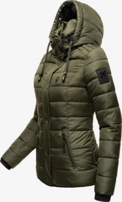 Navahoo Winterjassen Winterjas Zuckerbiene Dames Olijfgroen -Navahoo 4be512fead7d54890ebc936d0e9b05e0