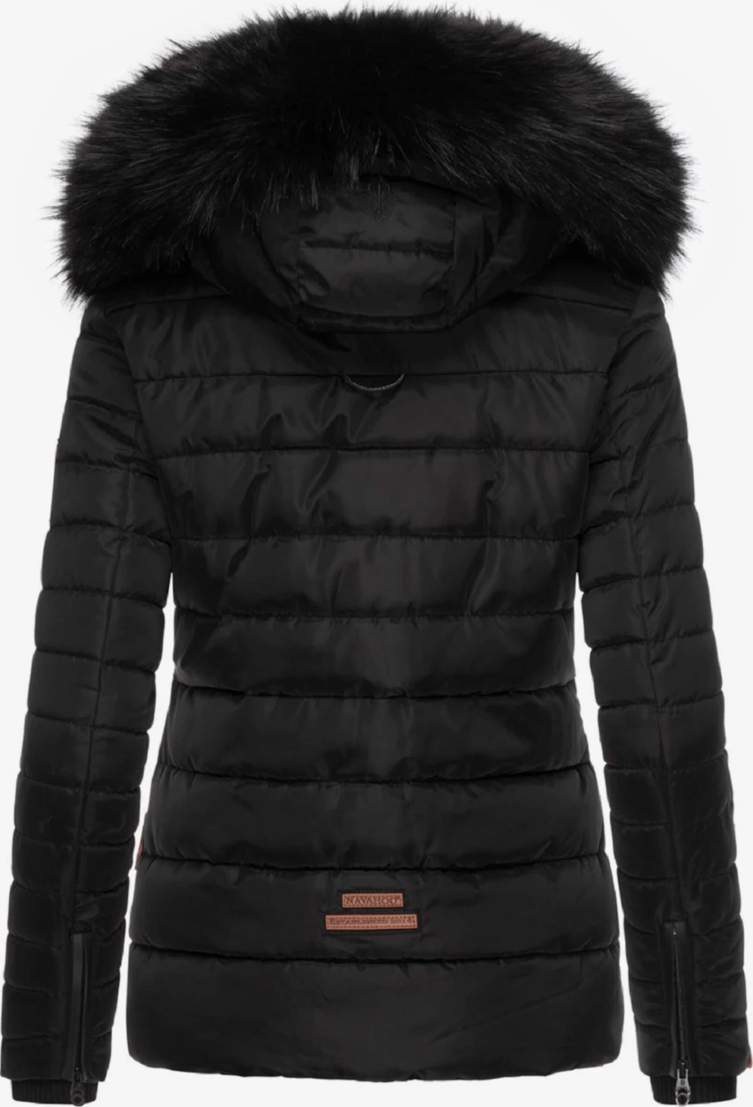 Navahoo Winterjassen Winterjas Wisteriaa Dames Zwart 3 Navahoo Winterjassen Winterjas Wisteriaa Dames Zwart - Afbeelding 3