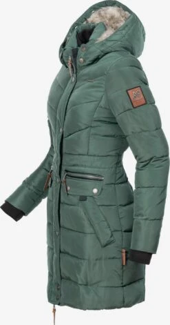 Navahoo Wintermantels Wintermantel Paula Dames Smaragd -Navahoo 4e1dcad88256f99f3f565e57e8e31f39