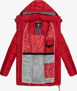 Navahoo Wintermantels Wintermantel Dalie Dames Rood -Navahoo 4e9fadf37dbebdad018d4f170b27ca0b