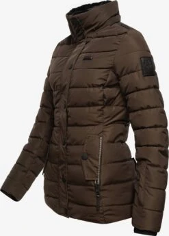 Navahoo Winterjassen Winterjas Milianaa Dames Bruin -Navahoo 4edc38249c4e30939901cc60e29be1bd