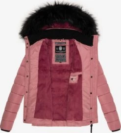 Navahoo Winterjassen Winterjas Miamor Dames Pink -Navahoo 4f78c30b8f29a66cc5f25234ce907630