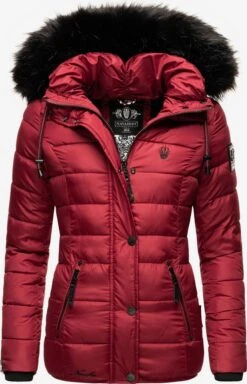 Navahoo Winterjassen Winterjas Zuckerbiene Dames Bordeaux