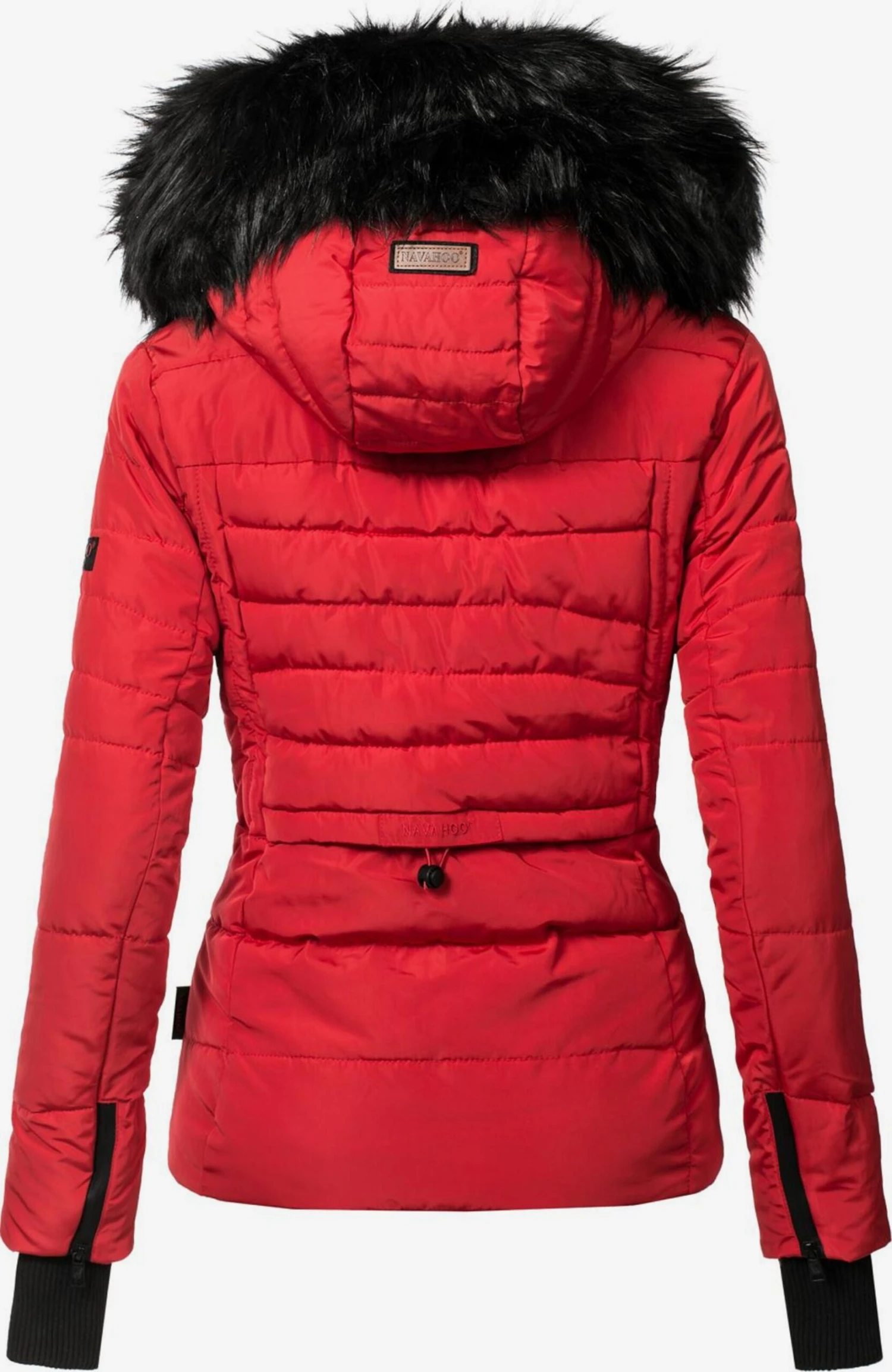 Navahoo Winterjassen Winterjas Adele Dames Rood 3 Navahoo Winterjassen Winterjas Adele Dames Rood - Afbeelding 3