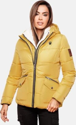 Navahoo Winterjassen Winterjas Megan Dames Geel 18 Navahoo Winterjassen Winterjas Megan Dames Geel -Navahoo 5485aed3210107c243942720dadf8a5f