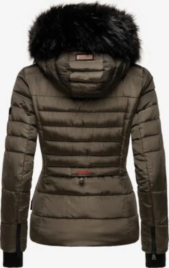Navahoo Winterjassen Winterjas Adele Dames Taupe -Navahoo 56634d439c1c8186cf7cf0e3575982dd
