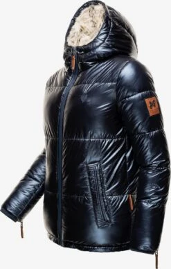 Navahoo Winterjassen Winterjas Tikunaa Dames Navy -Navahoo 56a093e1bfe23c6f7c4d002539479e14