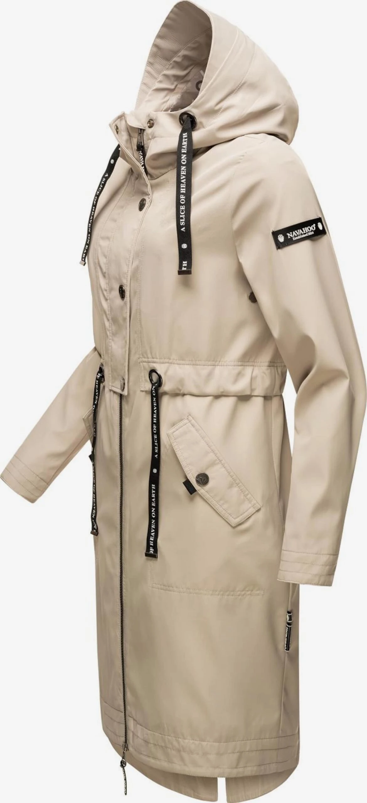 Navahoo Parkas Tussenparka Josinaa Dames Beige 2 Navahoo Parkas Tussenparka Josinaa Dames Beige - Afbeelding 2