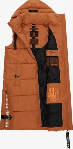 Navahoo Bodywarmers Bodywarmer Dames Cognac -Navahoo 5954d7555e917a3ed144a06ff20af090