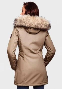 Navahoo Parkas Winterparka Cristal Dames Lichtbruin -Navahoo 5a1efd52b0c3fa34878b95717f533166