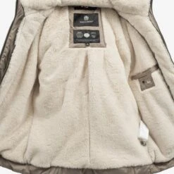 Navahoo Winterjassen Winterjas Megan Dames Beige 11 Navahoo Winterjassen Winterjas Megan Dames Beige -Navahoo 5ac9c09a40aab983fa831892936df56e
