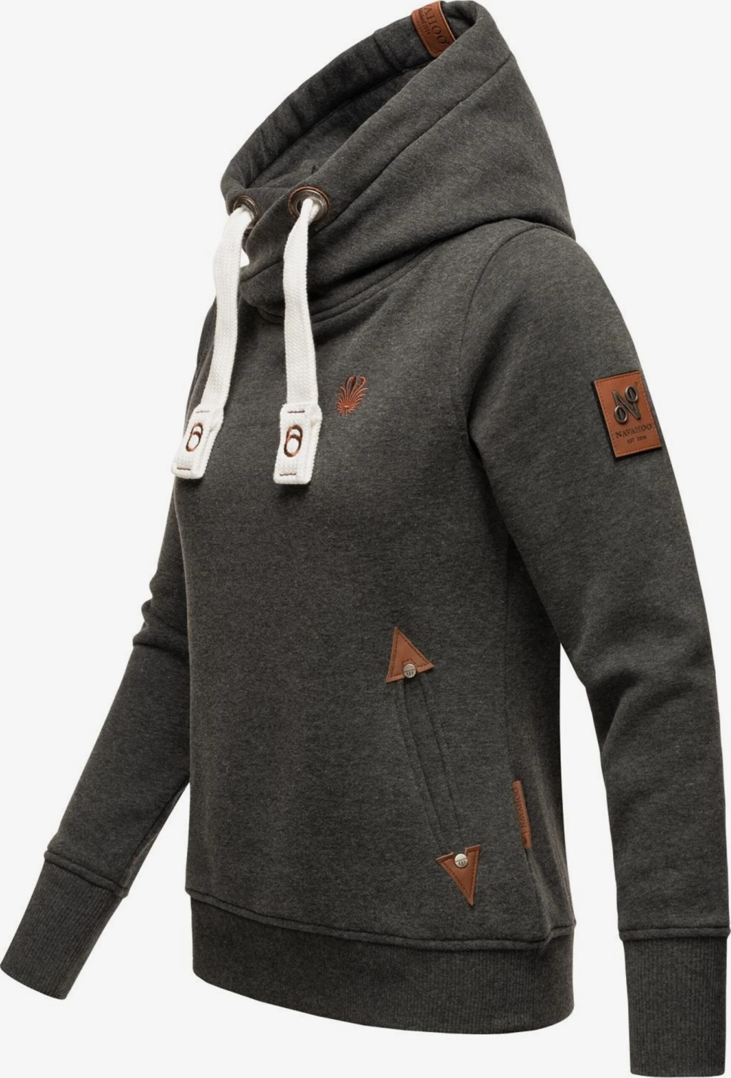 Navahoo Hoodies Sweatshirt Namikaa Dames Donkergrijs 2 Navahoo Hoodies Sweatshirt Namikaa Dames Donkergrijs - Afbeelding 2