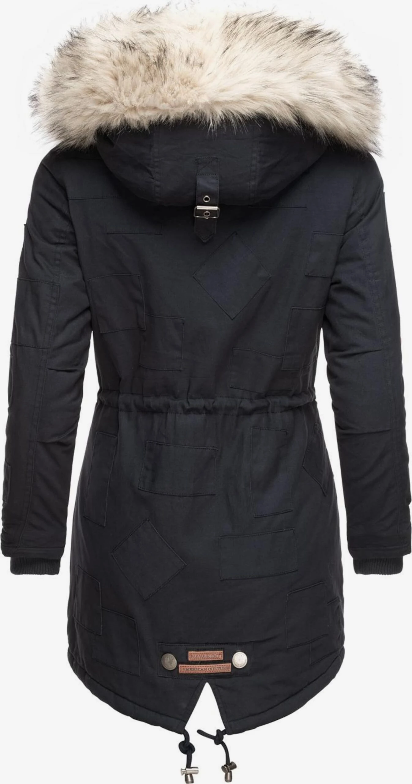 Navahoo Parkas Winterparka Honigfee Dames Nachtblauw 3 Navahoo Parkas Winterparka Honigfee Dames Nachtblauw - Afbeelding 3