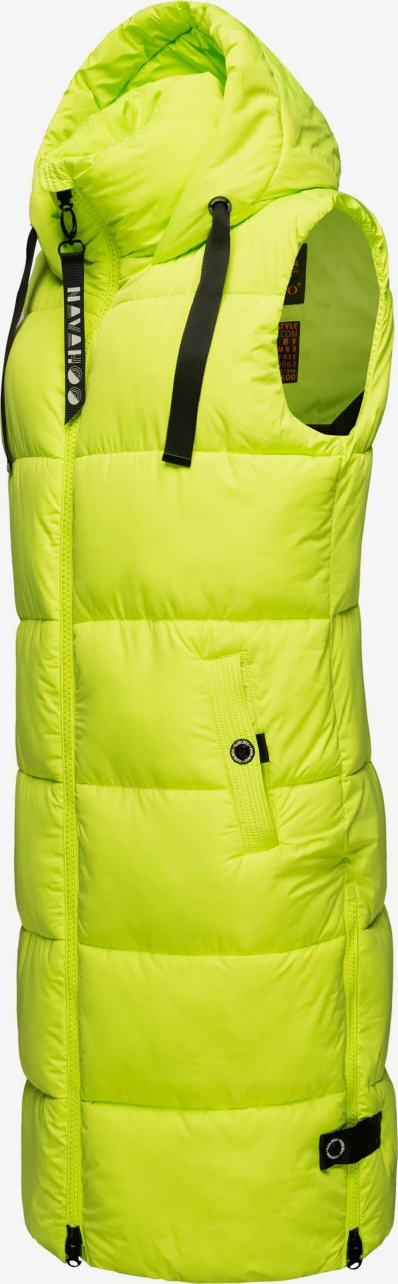 Navahoo Bodywarmers Bodywarmer Dames Groen / Neongroen 2 Navahoo Bodywarmers Bodywarmer Dames Groen / Neongroen - Afbeelding 2