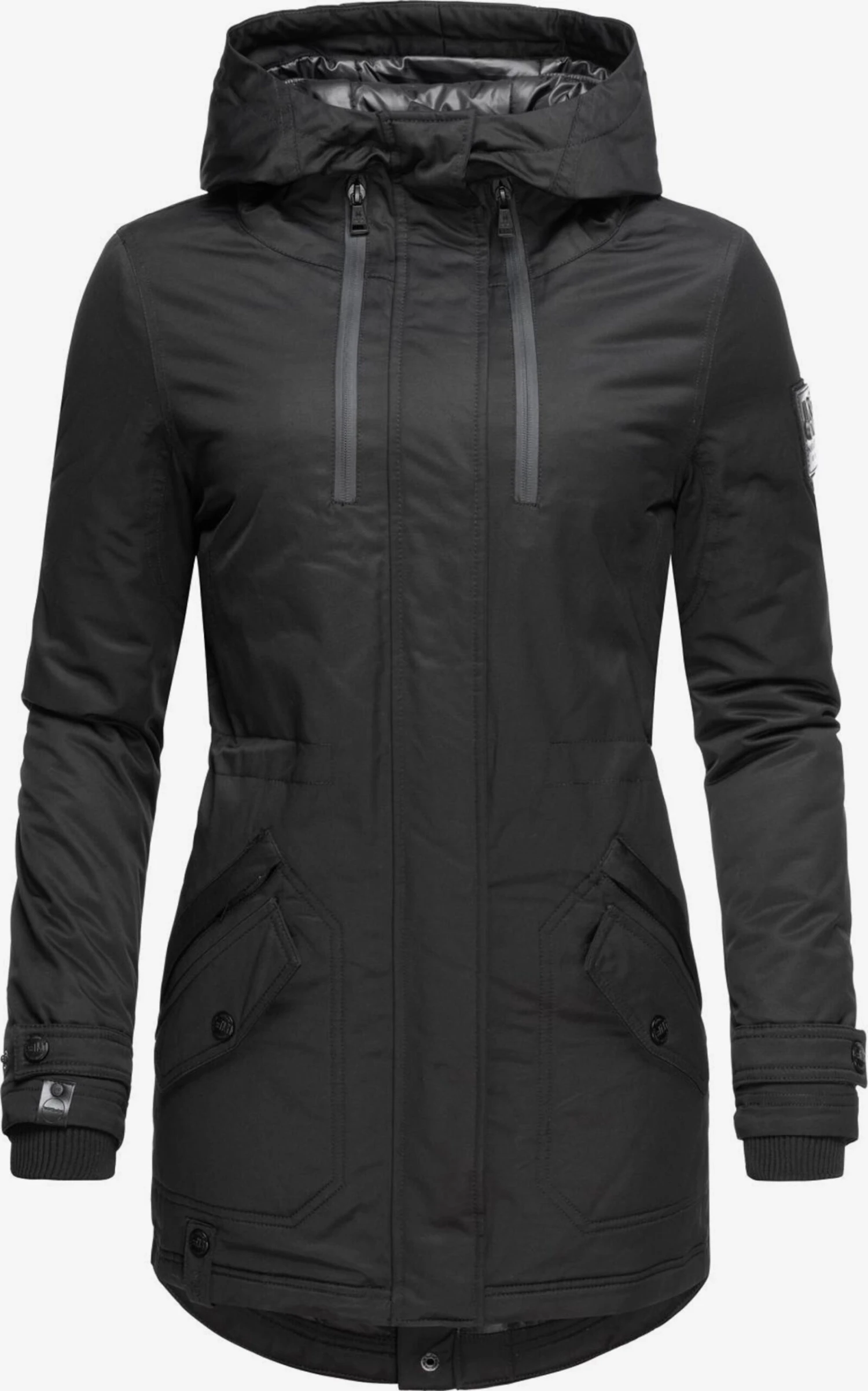Navahoo Parkas Winterparka Dames Zwart 4 Navahoo Parkas Winterparka Dames Zwart - Afbeelding 4