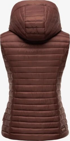 Navahoo Bodywarmers Bodywarmer Shadaa Dames Kastanjebruin -Navahoo 63a3e2391e37727f98a4acbb9b71afc9