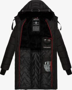 Navahoo Wintermantels Wintermantel Alpenveilchen Dames Zwart -Navahoo 6448b1404556b27fc1428e0f61e44db3