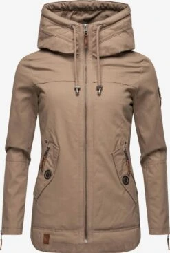 Navahoo Tussenjassen Tussenjas Wekoo Dames Lichtbruin