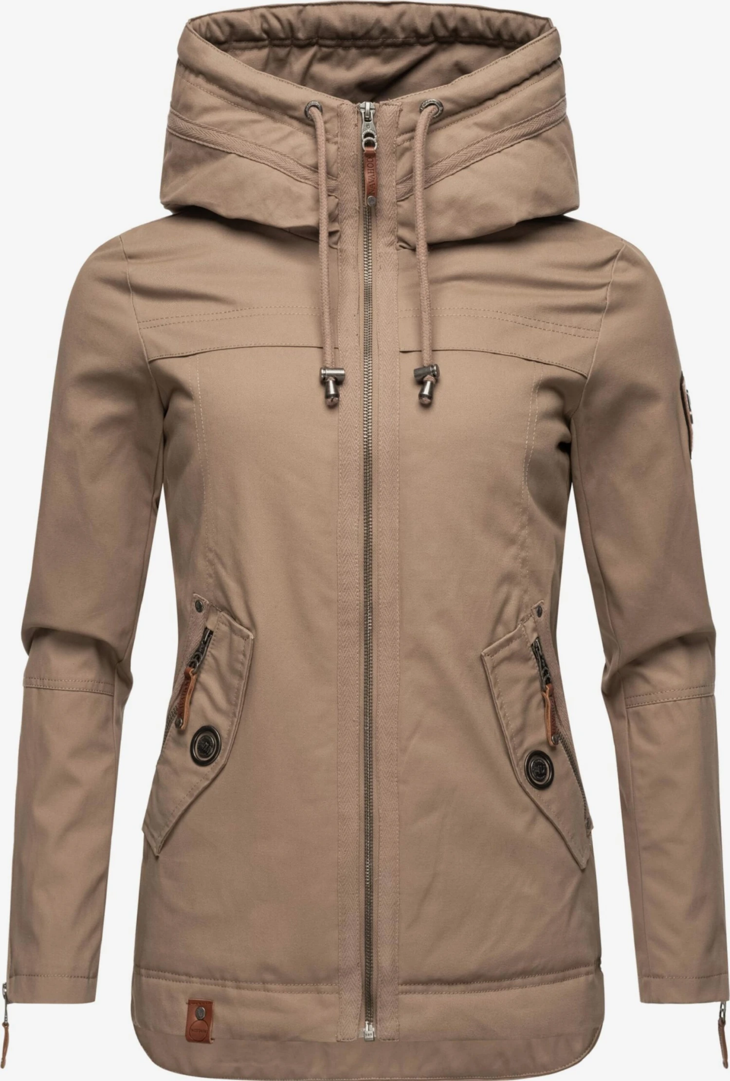 Navahoo Tussenjassen Tussenjas Wekoo Dames Lichtbruin 1 Navahoo Tussenjassen Tussenjas Wekoo Dames Lichtbruin