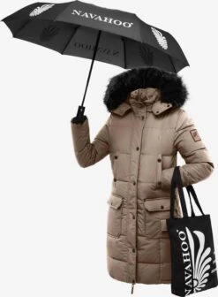 Navahoo Wintermantels Wintermantel Cosimaa Dames Chamois 13 Navahoo Wintermantels Wintermantel Cosimaa Dames Chamois -Navahoo 6d18ae11bdaab8fcbd57844a2c894923