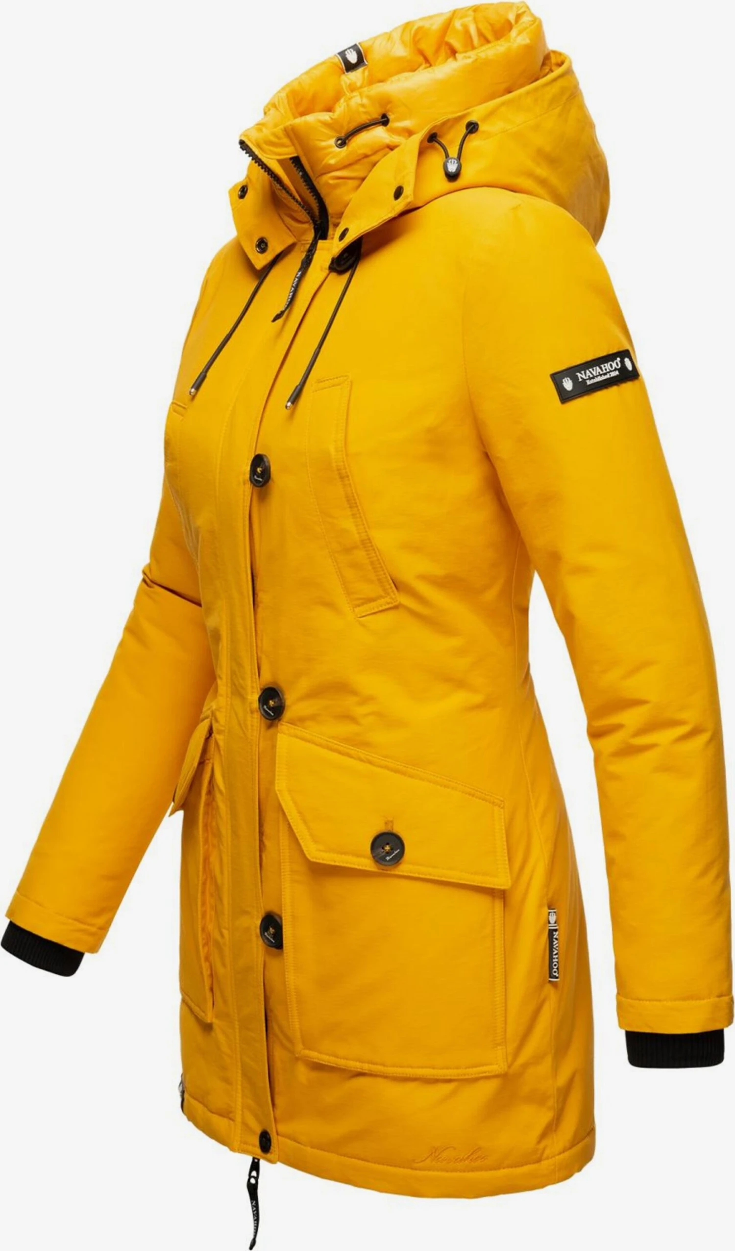 Navahoo Parkas Winterparka Freeze Storm Dames Limoen 2 Navahoo Parkas Winterparka Freeze Storm Dames Limoen - Afbeelding 2
