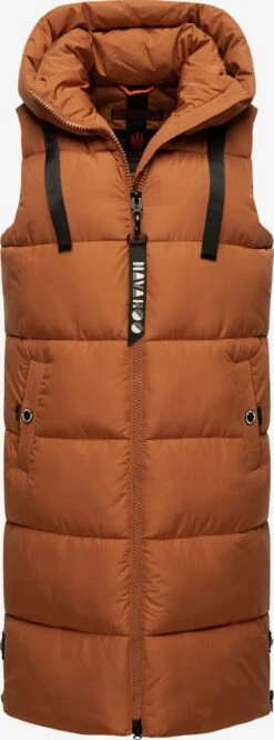 Navahoo Bodywarmers Bodywarmer Dames Cognac -Navahoo 7060d8a52a324965221e4fb9b3de0819