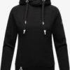 Navahoo Hoodies Sweatshirt Liebesmäuschen Dames Zwart