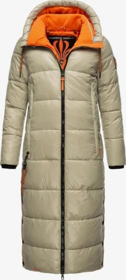 Navahoo Wintermantels Wintermantel Dames Grijs -Navahoo 7215f09d5e4ea8405362af20156e55df