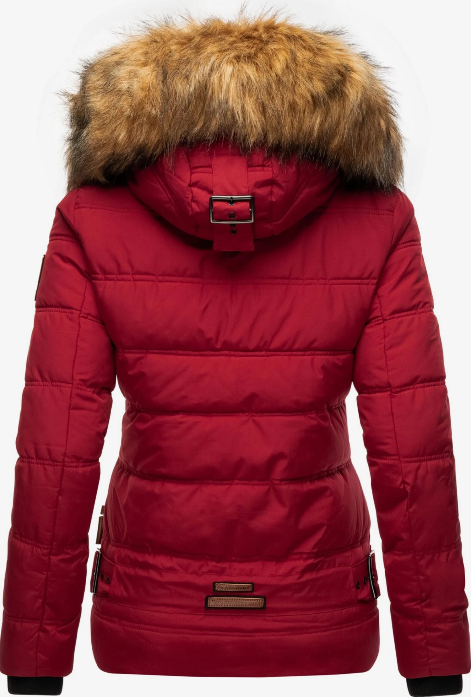 Navahoo Winterjassen Winterjas Zoja Dames Rood 3 Navahoo Winterjassen Winterjas Zoja Dames Rood - Afbeelding 3