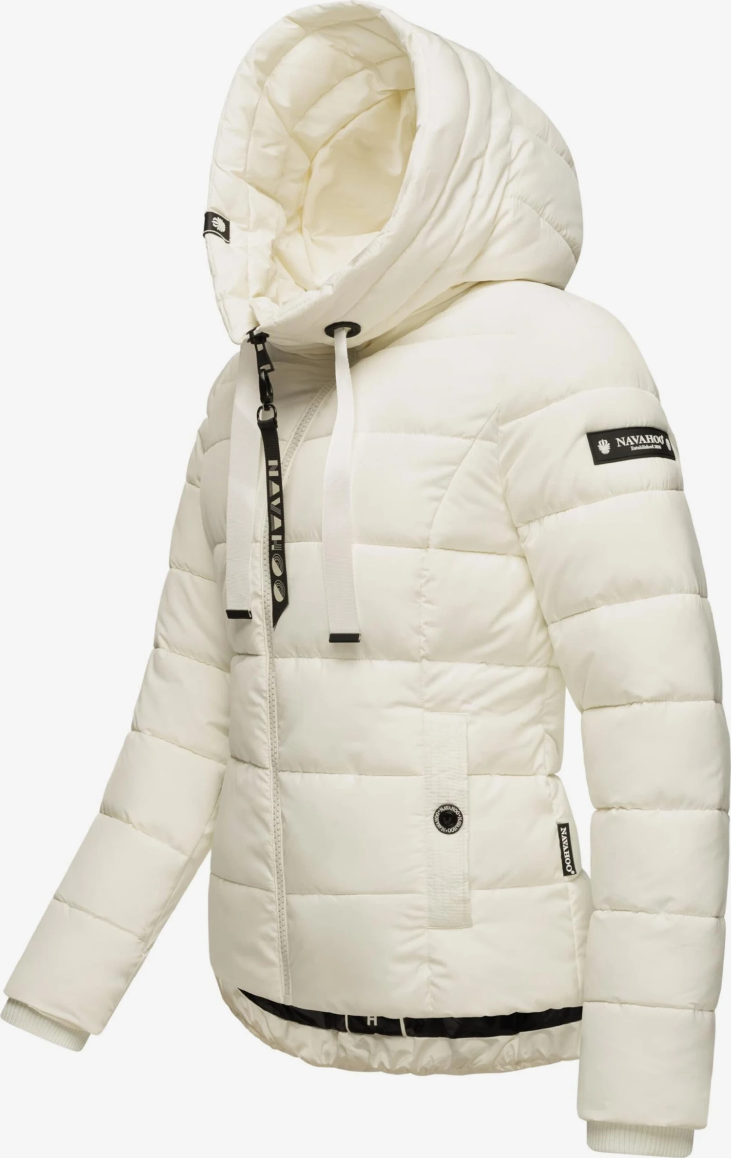 Navahoo Winterjassen Winterjas Amayaa Dames Wit 2 Navahoo Winterjassen Winterjas Amayaa Dames Wit - Afbeelding 2