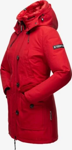 Navahoo Parkas Winterparka Freeze Stoorm Dames Rood -Navahoo 7691abc9f206d4084e72b7bc50a98331
