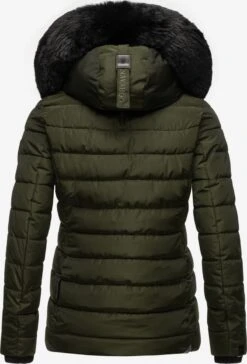 Navahoo Winterjassen Winterjas Milianaa Dames Kaki -Navahoo 787cc6bc717c8f4acc8bb6e071c8c2ec