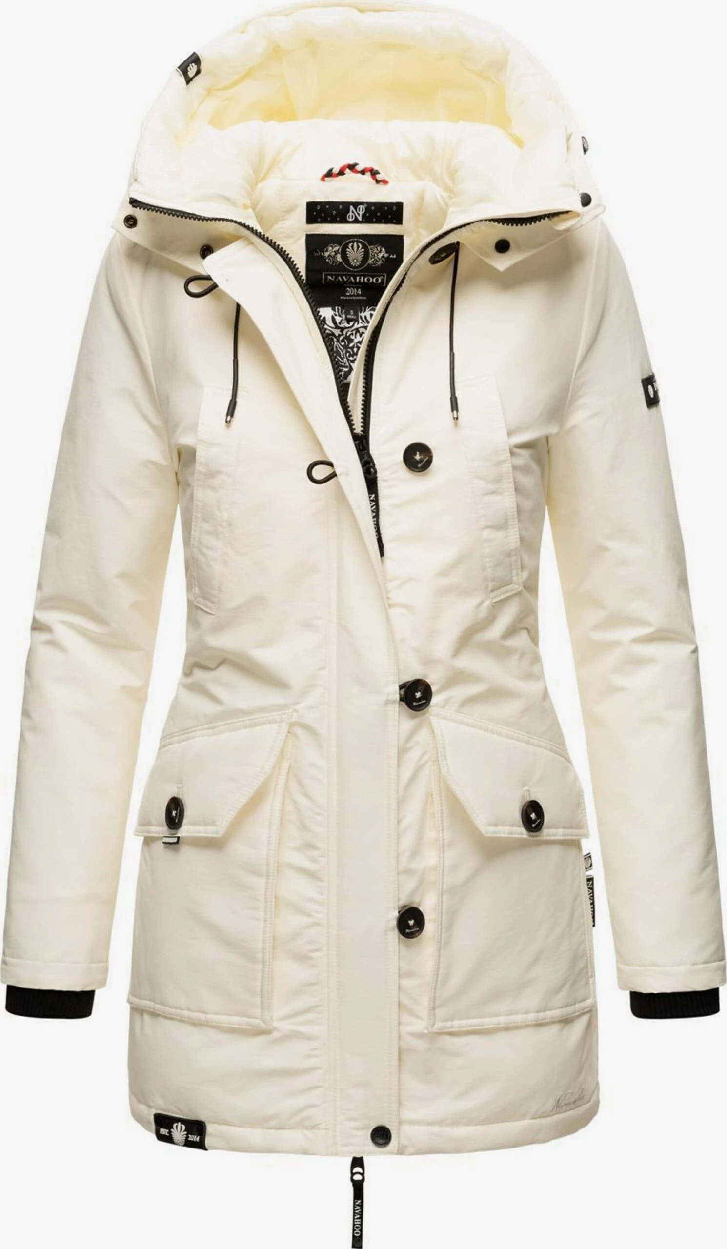 Navahoo Parkas Winterparka Freeze Stoorm Dames Offwhite 3 Navahoo Parkas Winterparka Freeze Stoorm Dames Offwhite - Afbeelding 3
