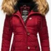 Navahoo Winterjassen Winterjas Zoja Dames Rood