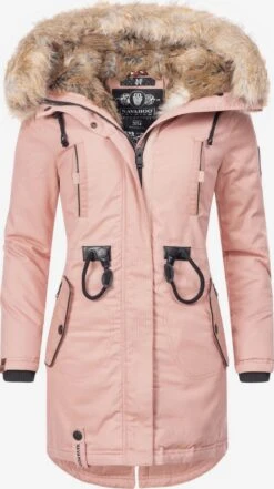 Navahoo Parkas Winterparka Bombii Dames Rosa
