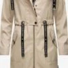 Navahoo Parkas Tussenparka Josinaa Dames Beige