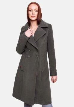 Navahoo Wintermantels Wintermantel Wooly Dames Antraciet -Navahoo 7d4d2d470dd902996c836c2ecf64b63a