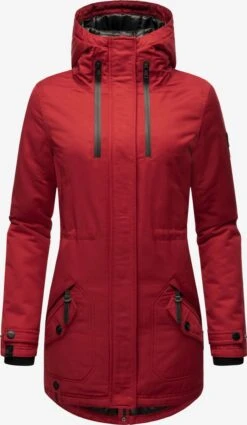 Navahoo Parkas Winterparka Dames Rood