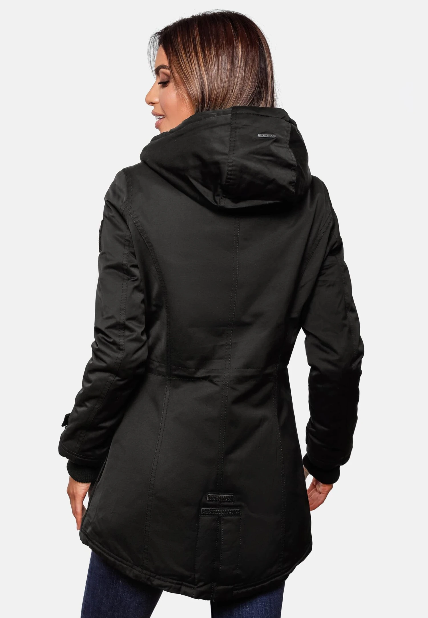Navahoo Parkas Winterparka Dames Zwart 8 Navahoo Parkas Winterparka Dames Zwart - Afbeelding 8