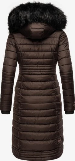 Navahoo Wintermantels Wintermantel Umay Dames Bruin -Navahoo 8169bb24948e9c6268f3aa074afd8fc5