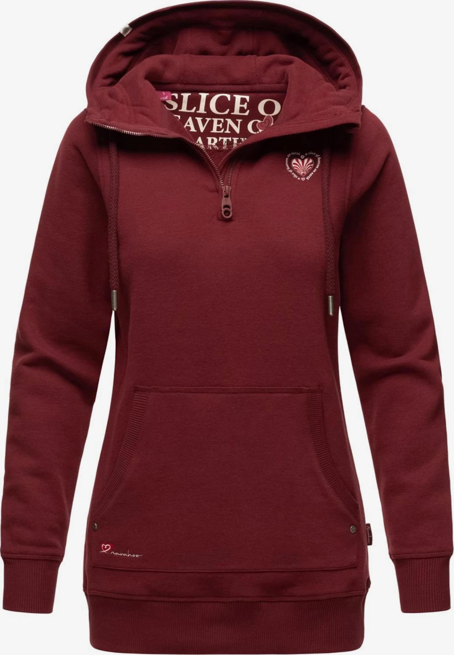 Navahoo Hoodies Sweatshirt Zauberelfe Dames Bordeaux 5 Navahoo Hoodies Sweatshirt Zauberelfe Dames Bordeaux - Afbeelding 5