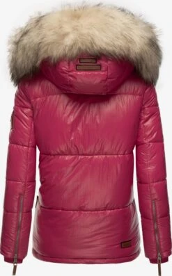 Navahoo Winterjassen Winterjas Tikunaa Dames Fuchsia -Navahoo 82a7716e1cd899ea1422e5fc0f7de971