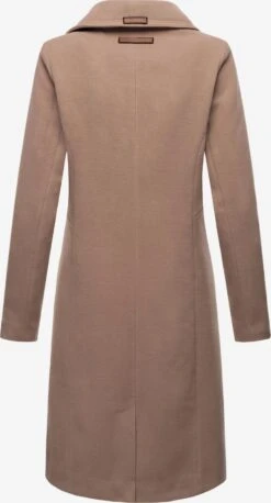 Navahoo Wintermantels Wintermantel Wooly Dames Beige -Navahoo 842dfa6d98afbf712bbf44e640ba0ac6