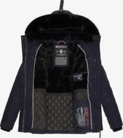 Navahoo Winterjassen Winterjas Milianaa Dames Navy -Navahoo 849aa50340ed9c492de8534d999cb32d
