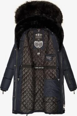 Navahoo Wintermantels Wintermantel Sinja Dames Navy -Navahoo 855bae300955c69053b1e775304480bf